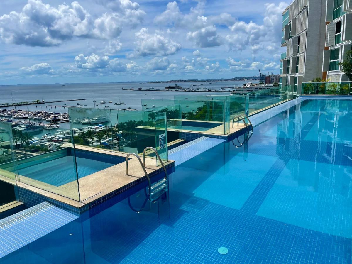 Apartament Cloc Marina Vista Mar P/ A Baia De Todos Os Santos Salwador Zewnętrze zdjęcie