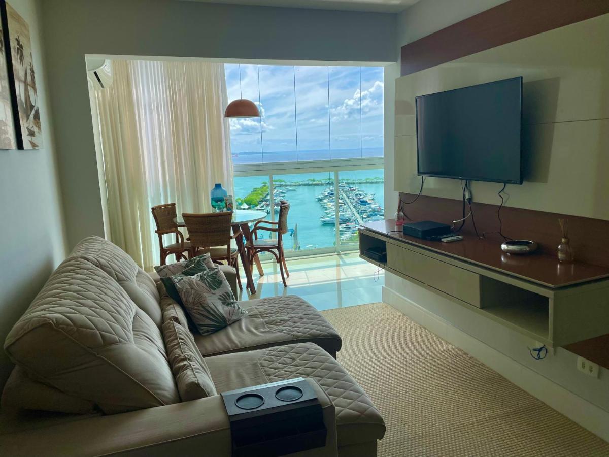 Apartament Cloc Marina Vista Mar P/ A Baia De Todos Os Santos Salwador Zewnętrze zdjęcie