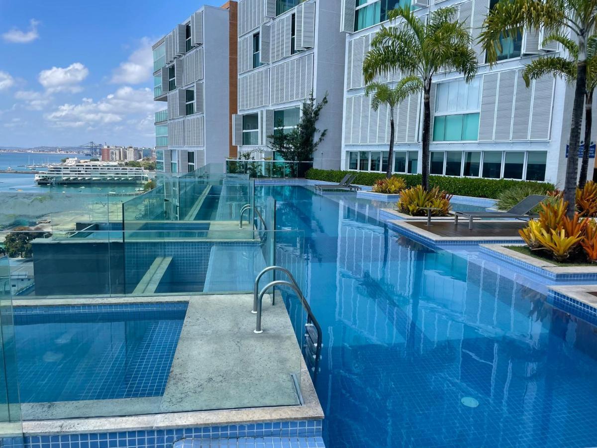 Apartament Cloc Marina Vista Mar P/ A Baia De Todos Os Santos Salwador Zewnętrze zdjęcie