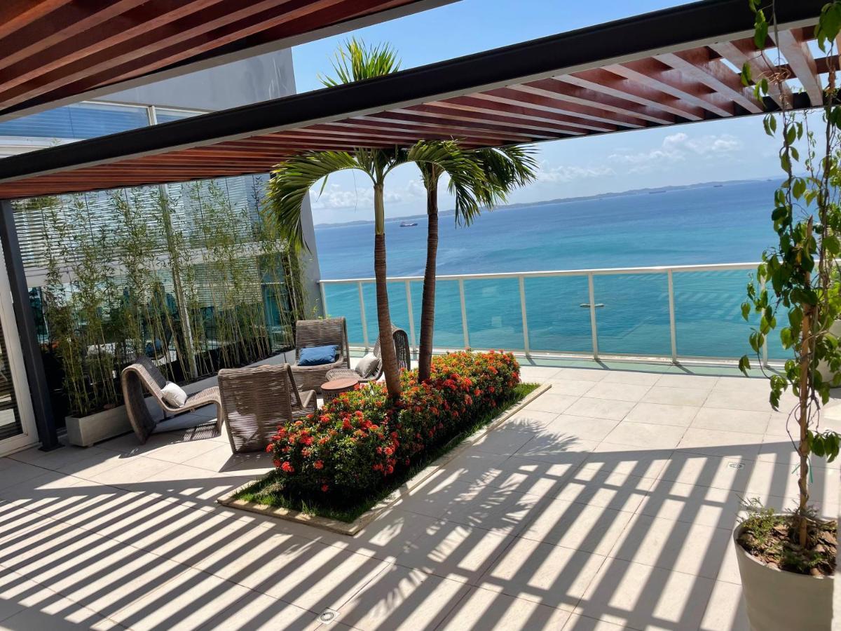 Apartament Cloc Marina Vista Mar P/ A Baia De Todos Os Santos Salwador Zewnętrze zdjęcie