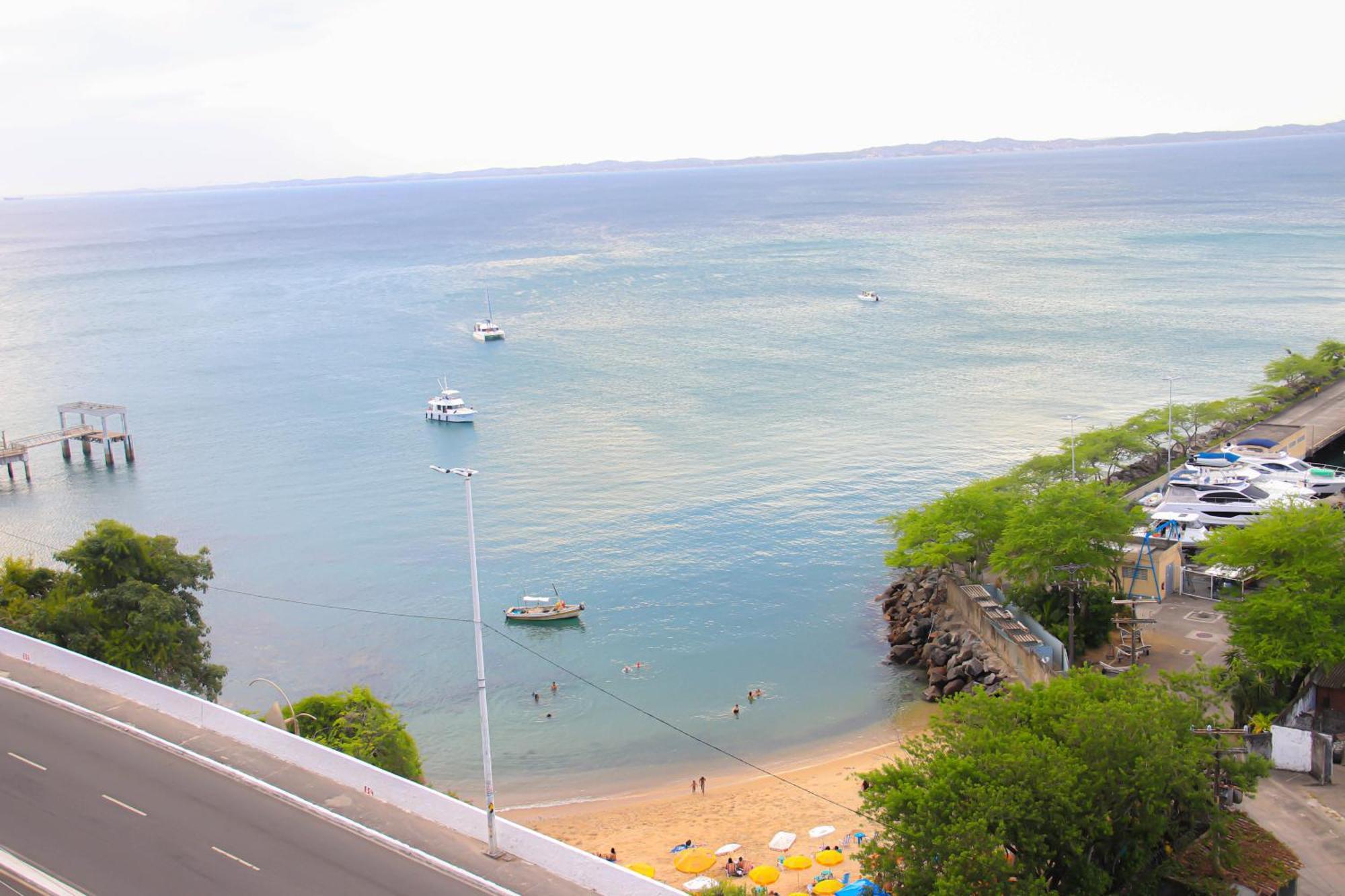 Apartament Cloc Marina Vista Mar P/ A Baia De Todos Os Santos Salwador Zewnętrze zdjęcie